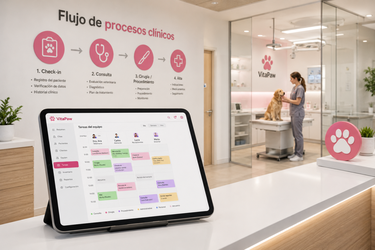 Estandarización de Procesos en tu Clínica Veterinaria: Cómo Delegar con Éxito sin Perder el Control