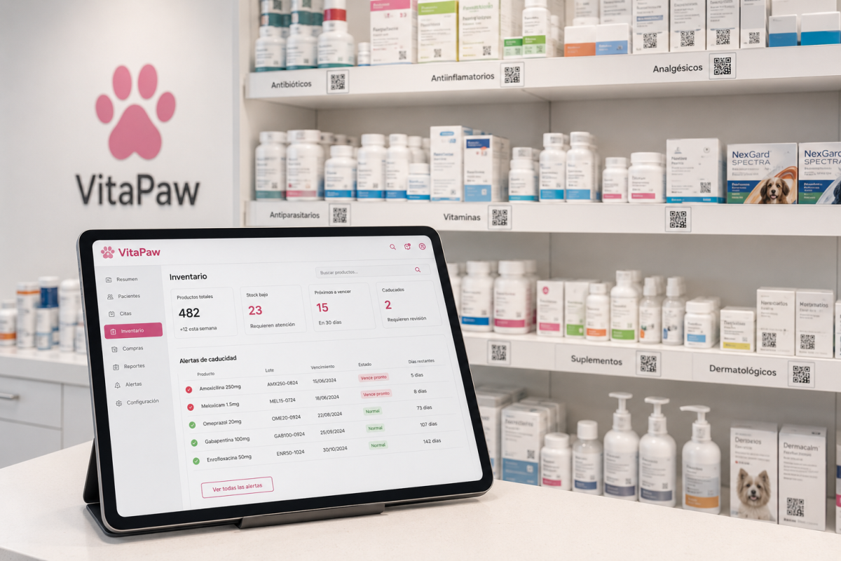 Control de Inventario en tu Veterinaria: El Arte de No Perder Dinero en Medicamentos Vencidos