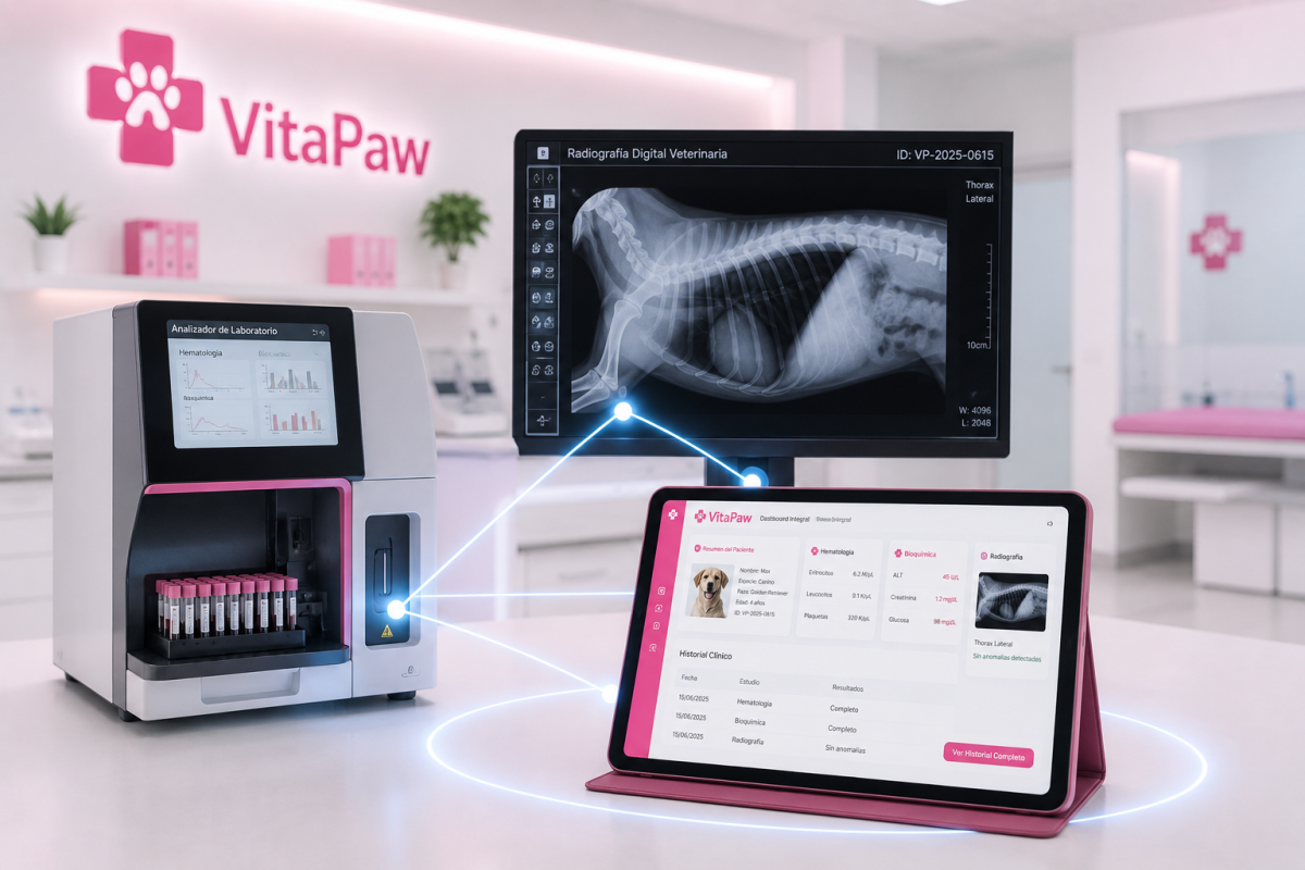 Del Chip a la Nube: Integrando el Diagnóstico Veterinario con tu Software de Gestión en 2026
