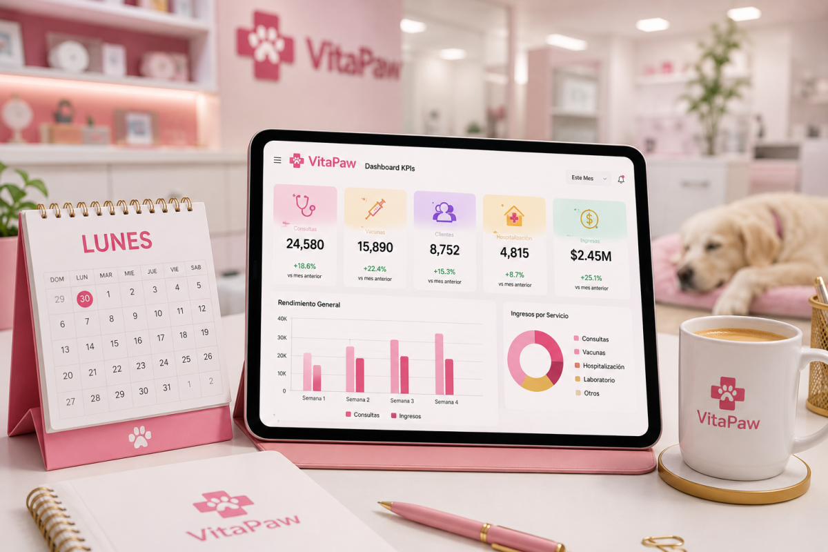 Los 5 KPIs que Todo Dueño de Veterinaria Debe Revisar Cada Lunes